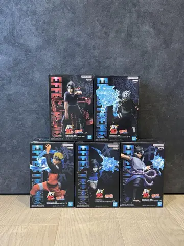 NARUTO EFFECTREME 피규어 5개 세트