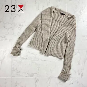 23구 알파카 100% 가디건 베이지 38*XC57
