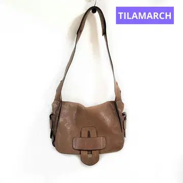 [ TILAMARCH ] 2way 숄더백 천연 가죽 벨트 조정 가능