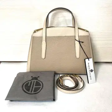 [ 새상품급 ] MARCOBIANCHINI 2way 숄더백 소가죽