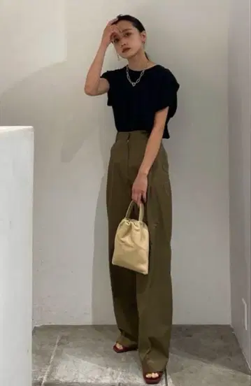 투디풀 턱 팬츠