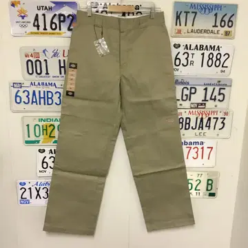 미사용 새상품 Dickies 디키즈 더블니 32 x 32 워크 와이드
