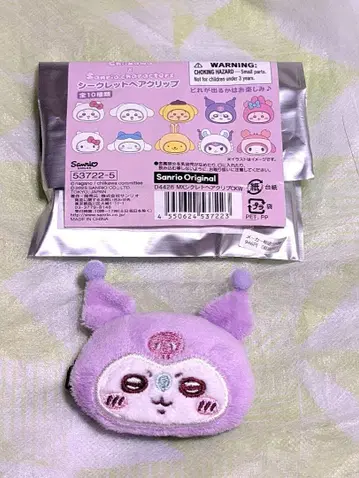 치이카와 산리오 헤어 클립 모몽가