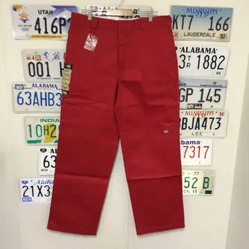 미사용 새상품 Dickies 디키즈 더블니 36 x 32 워크 와이드
