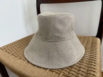 la maison de lyllis 베이지 버킷햇 린넨
