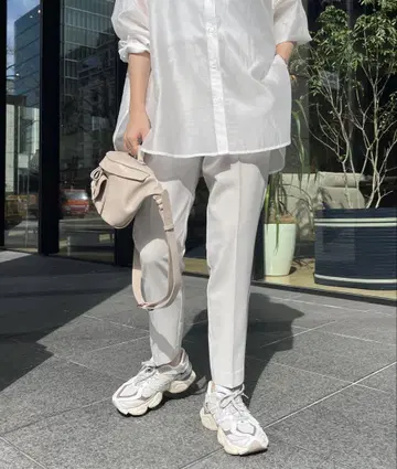 DOUDOU 테이퍼드 팬츠 시착만 한 새상품