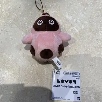 LOVOT 밴딩 끈 포함 봉제 인형 핑크