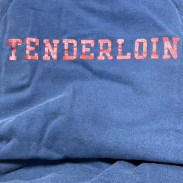 TENDERLOIN 텐더로인 써멀 지퍼 후드티 M 사이즈 파랑