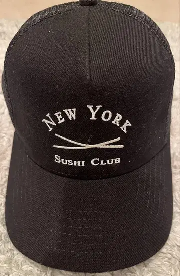 STAMPD NEWYORK SUSHICLUB 뉴욕 스시클럽 캡 블랙