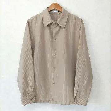 [거의 미사용] ZARA 시어서커 오버 셔츠 자켓 L 베이지