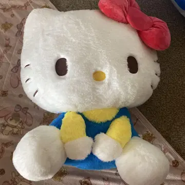 헬로키티 봉제인형 커다란 리본 포함