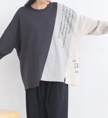 아이리 쭈리 맨투맨 리메이크 로고 이소재 풀오버