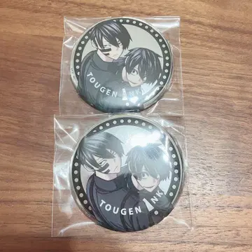 도원암귀 파보테리아 캔뱃지 무타노 무진 요도가와 마스미 x 2