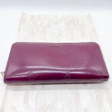Paul Smith 폴스미스 라운드 지퍼 보라색 정품 무료배송