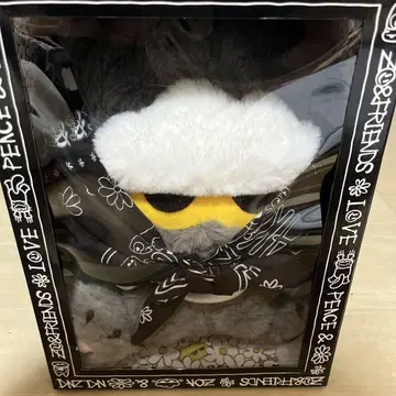 ZO&FRIENDS 팝업 ZOA 봉제 인형 미디엄 & 반다나