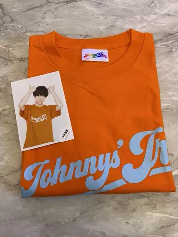 쟈니즈 Jr. 왓쇼이 Camp T셔츠 오렌지