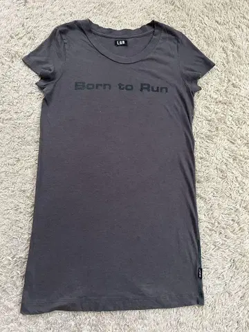 LGB Born to Run 티셔츠 사이즈 0 코튼 100%