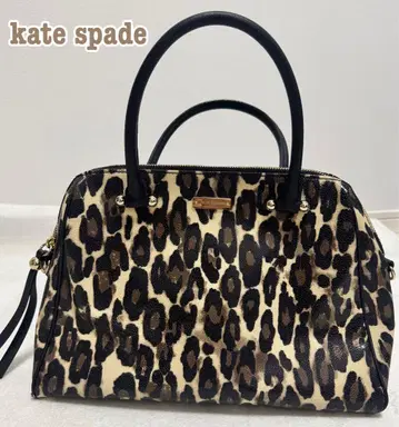 kate spade 레오파드 무늬 2way 보스턴 백