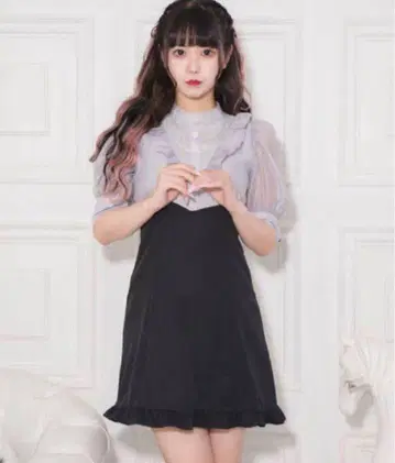 pium 시어 비쥬 도킹 원피스