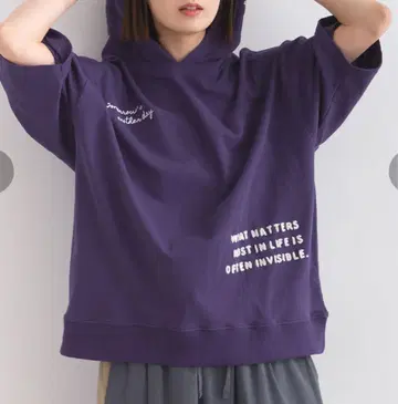 인기!! 멀티 로고 파커 T셔츠