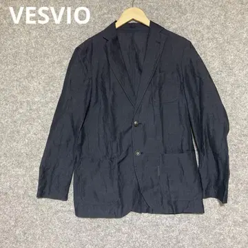 VESVIO 네이비 테일러드 자켓 투버튼