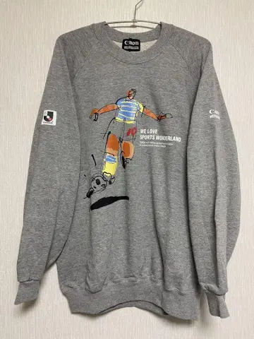 Canon 캐논 맨투맨 J리그 공식 스폰서 쇼와 레트로