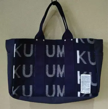 기에몬 x 도요오카 가방 기에몬 KURUMI 구루메 가스리 토트백