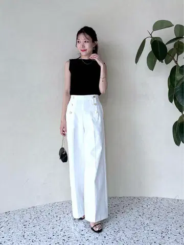 러브티크봉봉 드라이 옥스 마린 팬츠 화이트 34