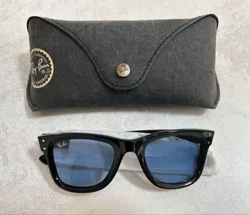 Ray Ban Reverse Wayfarer blue lens New