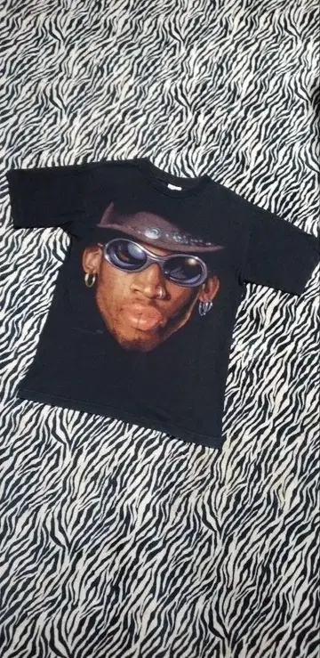 빈티지 데니스 로드맨 티셔츠