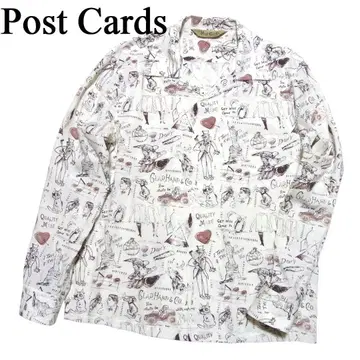 글래드핸드 GLAD POSTALS 레이온 하와이안 알로하 셔츠