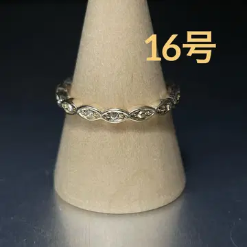 빈티지 패션 반지 골드 16호 이터니티 마키스컷