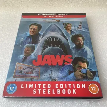 죠스 스틸북 수입반 4K UHD + Blu-ray