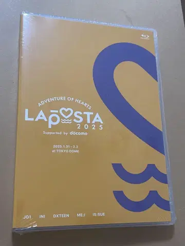 라포스타 LAPOSTA 2025 Blu-ray 미개봉