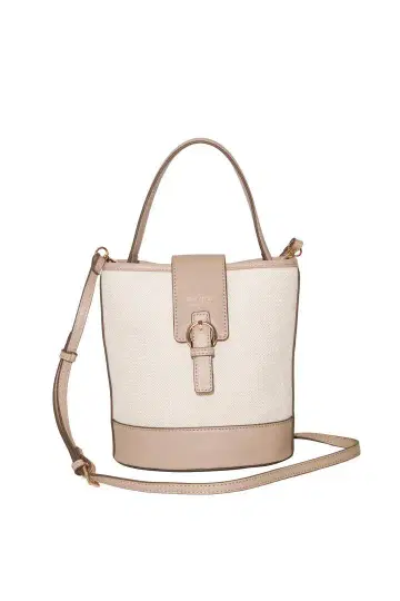 Helipto One-Handle Canvas Bucket Bag