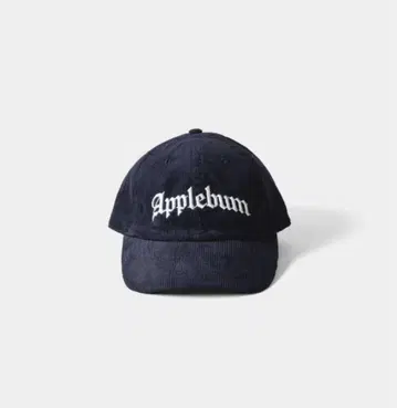 Applebum 코듀로이 캡 네이비 스냅백