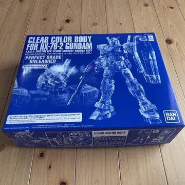 새상품 PG UNLEASHED 1/60 건담 클리어 컬러 바디