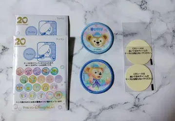 2 디즈니씨 20주년 컬러풀 해피니스 와펜 더피 페이스 얼굴