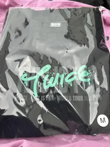 TWICE 팝업 라이브 티셔츠 미나 M 사이즈