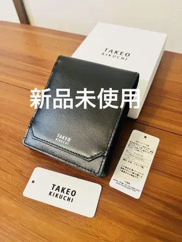 [미사용 새상품] TAKEO KIKUCHI 접이식 지갑