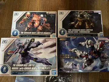 건담베이스 한정 HG 발길 MGSD 에어리얼 트로하치 x 드라켄E
