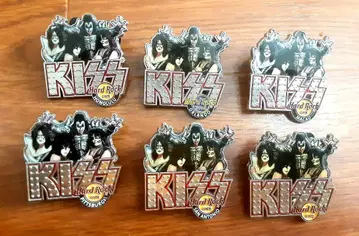 하드록 카페 Hard Rock Cafe KISS 핀 배지 pin