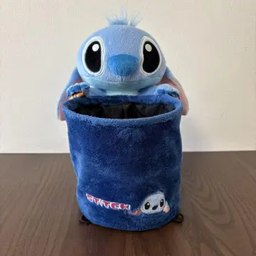 스티치 봉제 인형 수납 바스켓 수납 바스켓 더스트 케이스 stitch