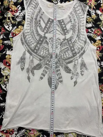 goa 고아 탱크탑 화이트 Made in Japan