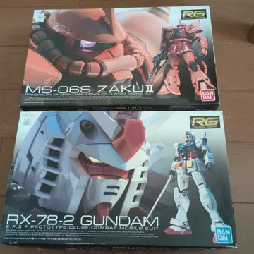 RG MS-06S 자쿠 II RX-78-2 건담 샤아 자쿠2