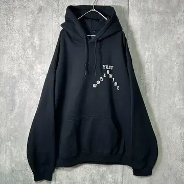레어 YEEZY BOOSTS 맨투맨 후드티 블랙 프린트 XL