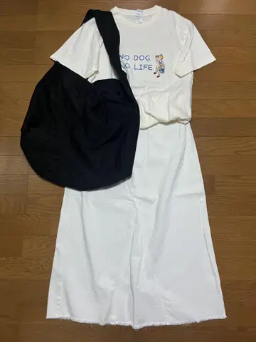 ICHI 도트 토트백