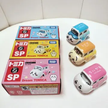토미카 Dream TOMICA 3대 세트 치이카와 토끼 하치와레