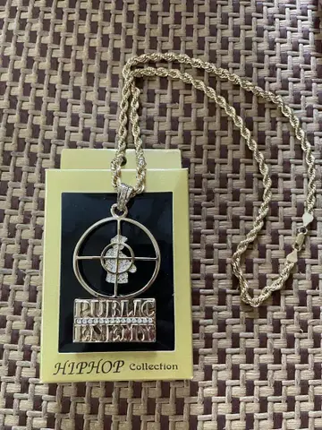 퍼블릭 에너미 목걸이 PUBLIC ENEMY