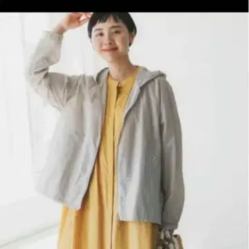 북유럽 생활 도구점 UV 컷 후드티 페일 그레이